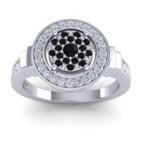 Statement Floral Pave Mitra Ring