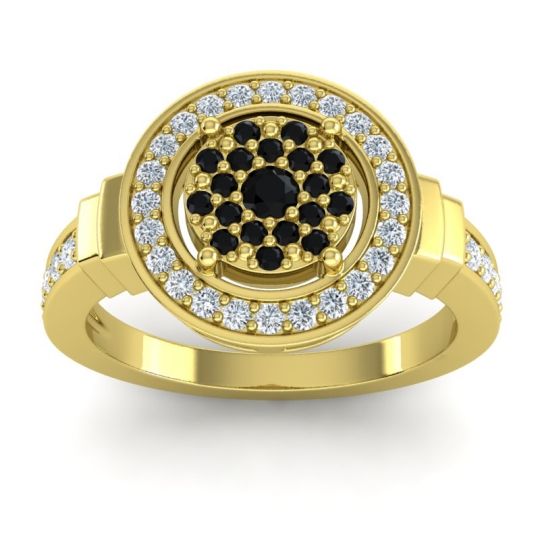 Statement Floral Pave Mitra Ring