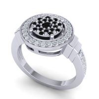 Statement Floral Pave Mitra Ring