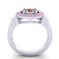 Statement Floral Pave Mitra Ring