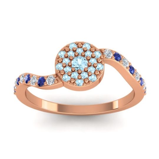 Petite Floral Pave Jurni Ring