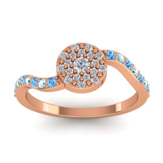 Petite Floral Pave Jurni Ring