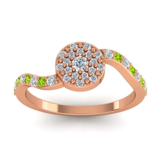 Petite Floral Pave Jurni Ring