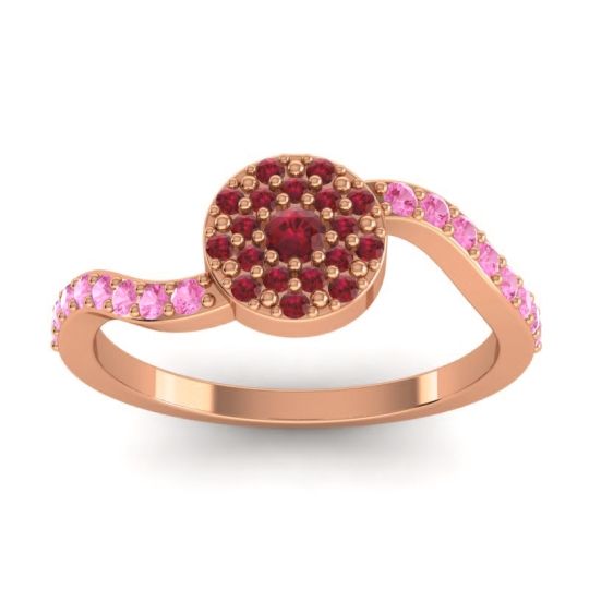 Petite Floral Pave Jurni Ring