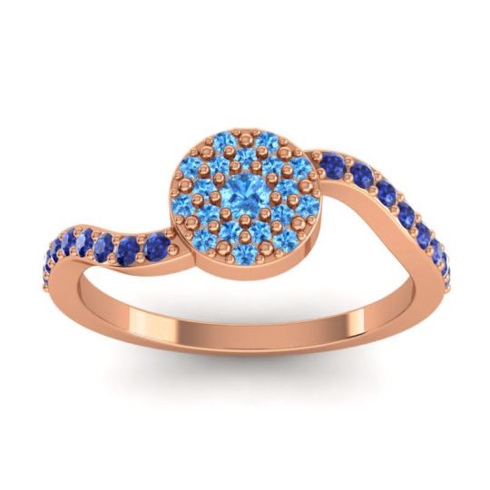 Petite Floral Pave Jurni Ring
