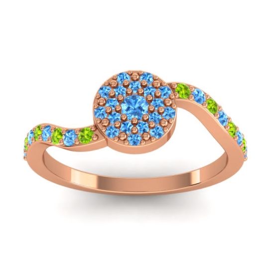 Petite Floral Pave Jurni Ring