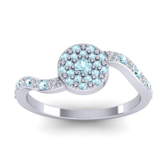 Petite Floral Pave Jurni Ring