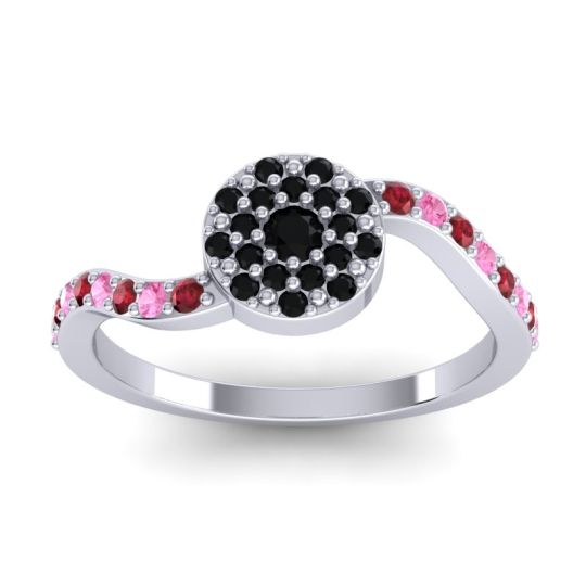 Petite Floral Pave Jurni Ring