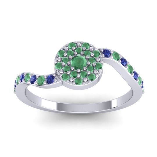 Petite Floral Pave Jurni Ring