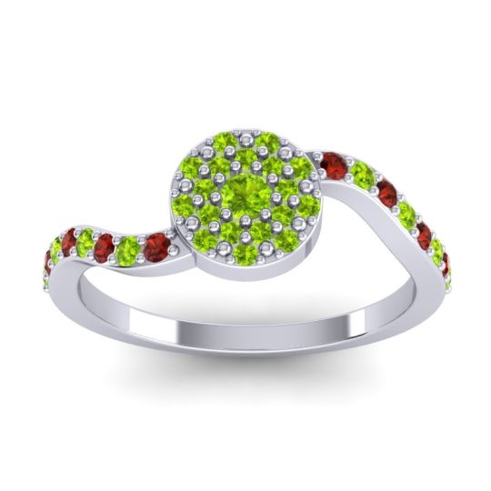 Petite Floral Pave Jurni Ring