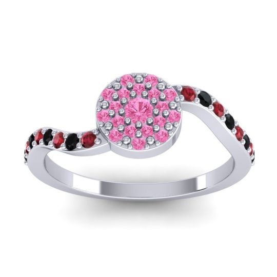 Petite Floral Pave Jurni Ring