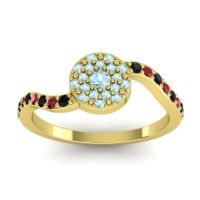 Petite Floral Pave Jurni Ring