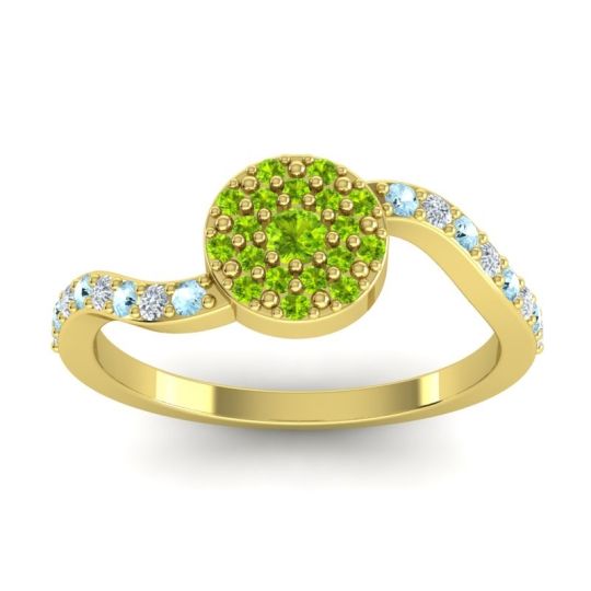 Petite Floral Pave Jurni Ring
