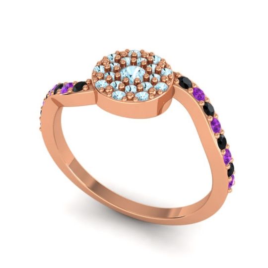 Petite Floral Pave Jurni Ring