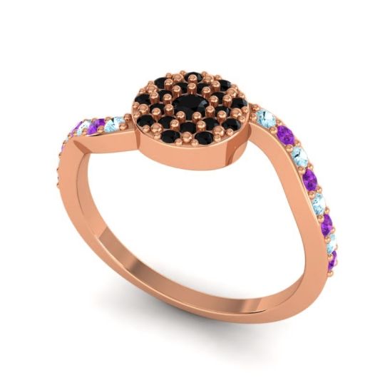 Petite Floral Pave Jurni Ring