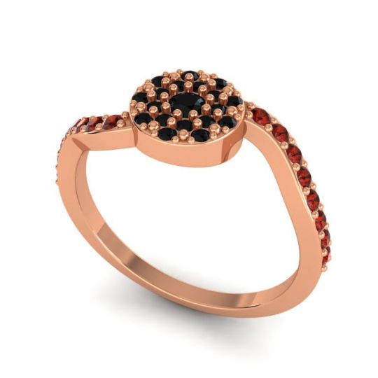 Petite Floral Pave Jurni Ring