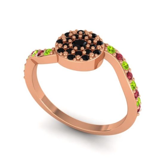 Petite Floral Pave Jurni Ring