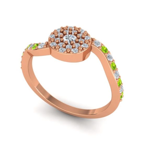 Petite Floral Pave Jurni Ring