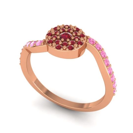 Petite Floral Pave Jurni Ring