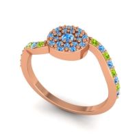 Petite Floral Pave Jurni Ring