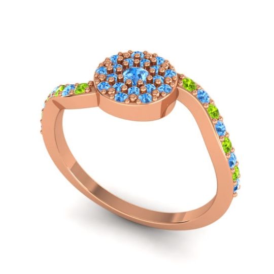 Petite Floral Pave Jurni Ring