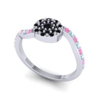 Petite Floral Pave Jurni Ring