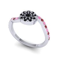 Petite Floral Pave Jurni Ring