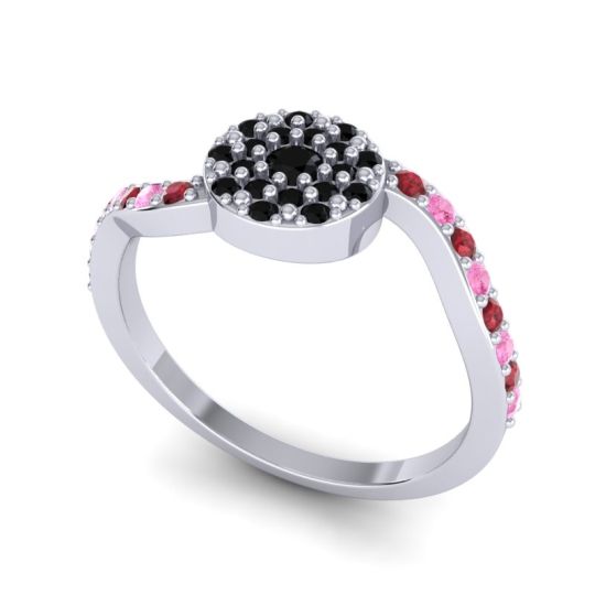 Petite Floral Pave Jurni Ring