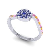 Petite Floral Pave Jurni Ring