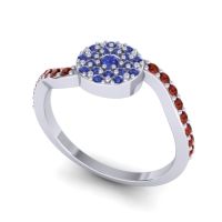 Petite Floral Pave Jurni Ring