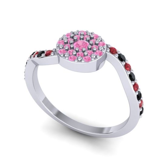 Petite Floral Pave Jurni Ring