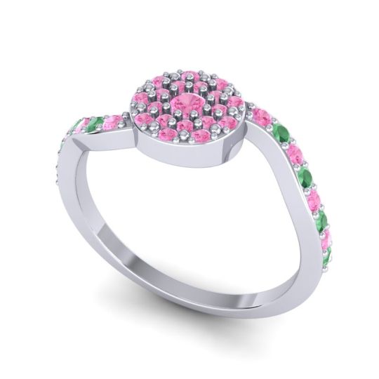Petite Floral Pave Jurni Ring