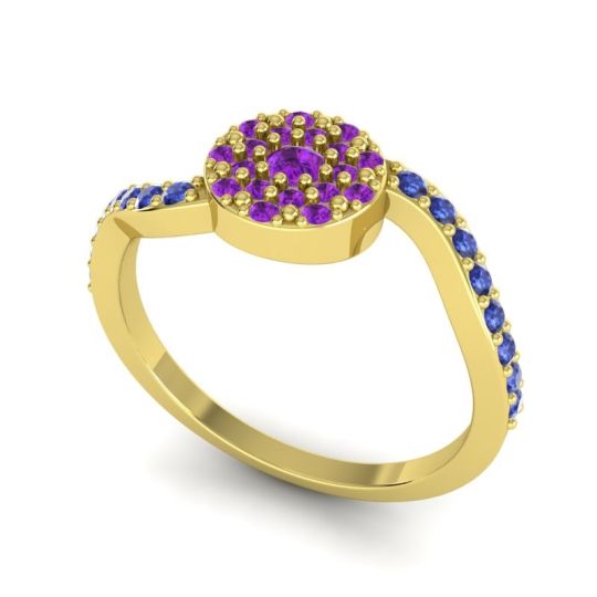 Petite Floral Pave Jurni Ring