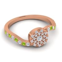 Petite Floral Pave Jurni Ring