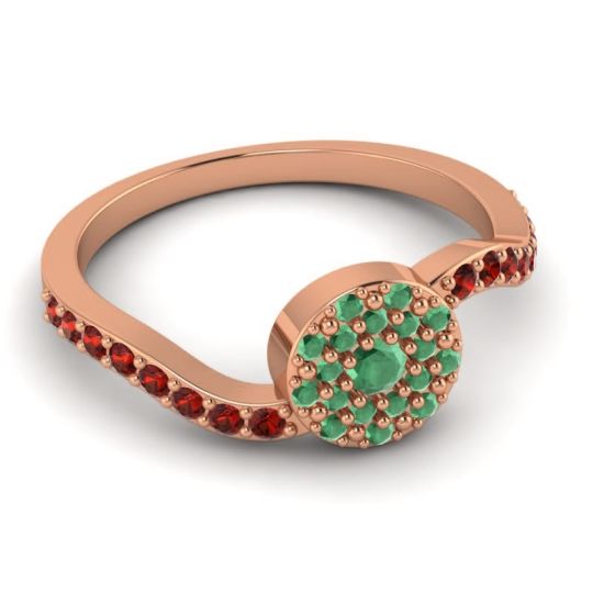 Petite Floral Pave Jurni Ring