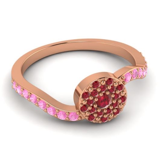 Petite Floral Pave Jurni Ring