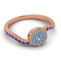 Petite Floral Pave Jurni Ring