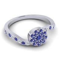 Petite Floral Pave Jurni Ring