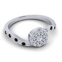 Petite Floral Pave Jurni Ring