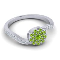 Petite Floral Pave Jurni Ring