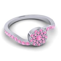 Petite Floral Pave Jurni Ring