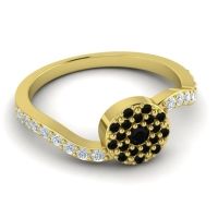 Petite Floral Pave Jurni Ring