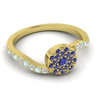 Petite Floral Pave Jurni Ring
