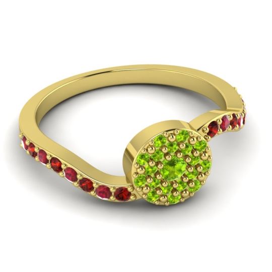 Petite Floral Pave Jurni Ring