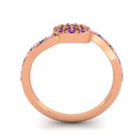 Petite Floral Pave Jurni Ring