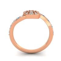 Petite Floral Pave Jurni Ring