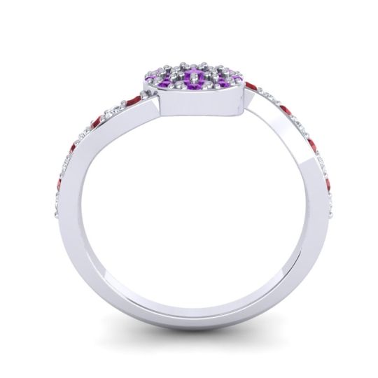 Petite Floral Pave Jurni Ring