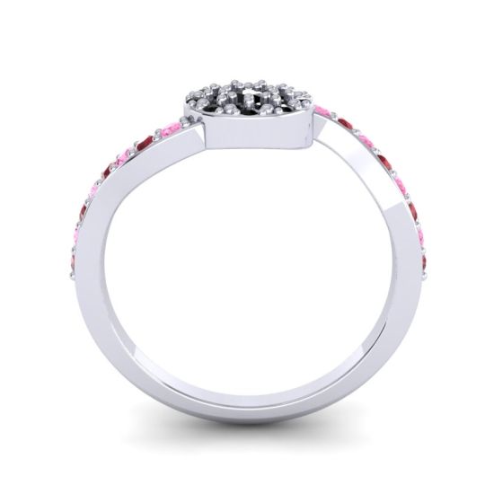 Petite Floral Pave Jurni Ring