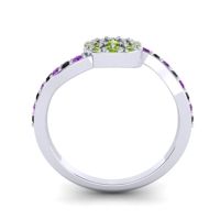 Petite Floral Pave Jurni Ring