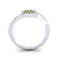 Petite Floral Pave Jurni Ring